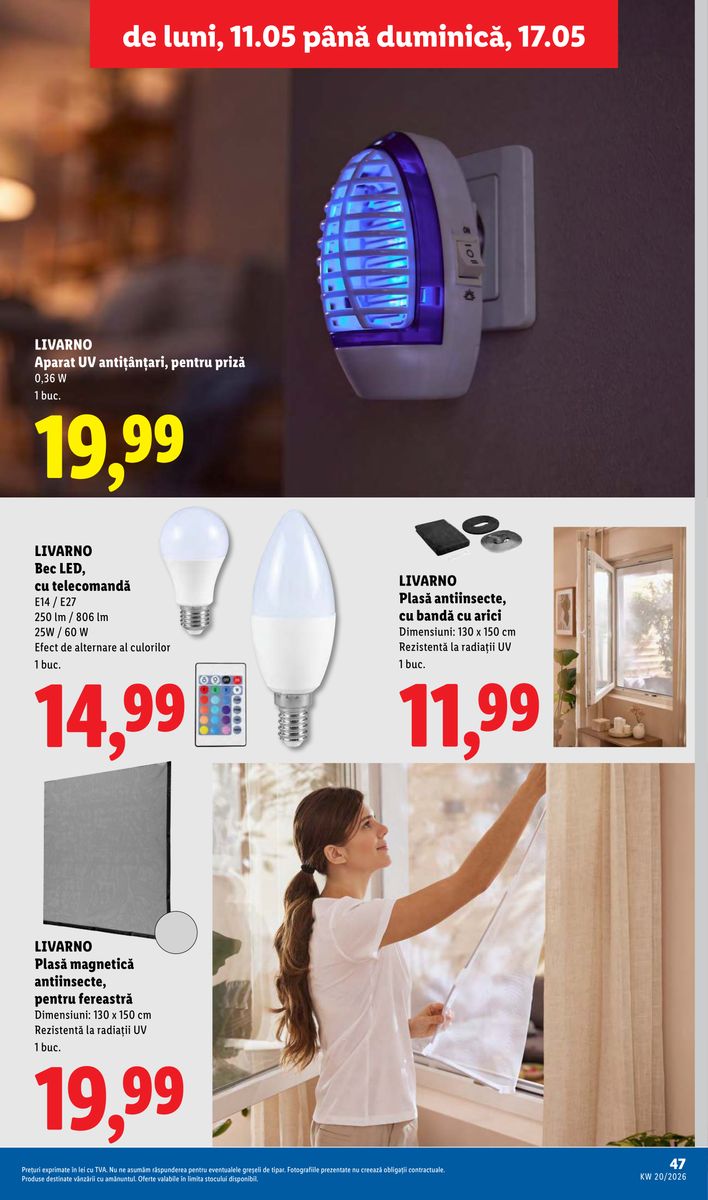 Lidl catalog page 47 — 2026-05-11 to 2026-05-17