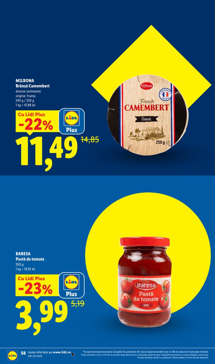 Lidl catalog page 58 — 2026-05-11 to 2026-05-17