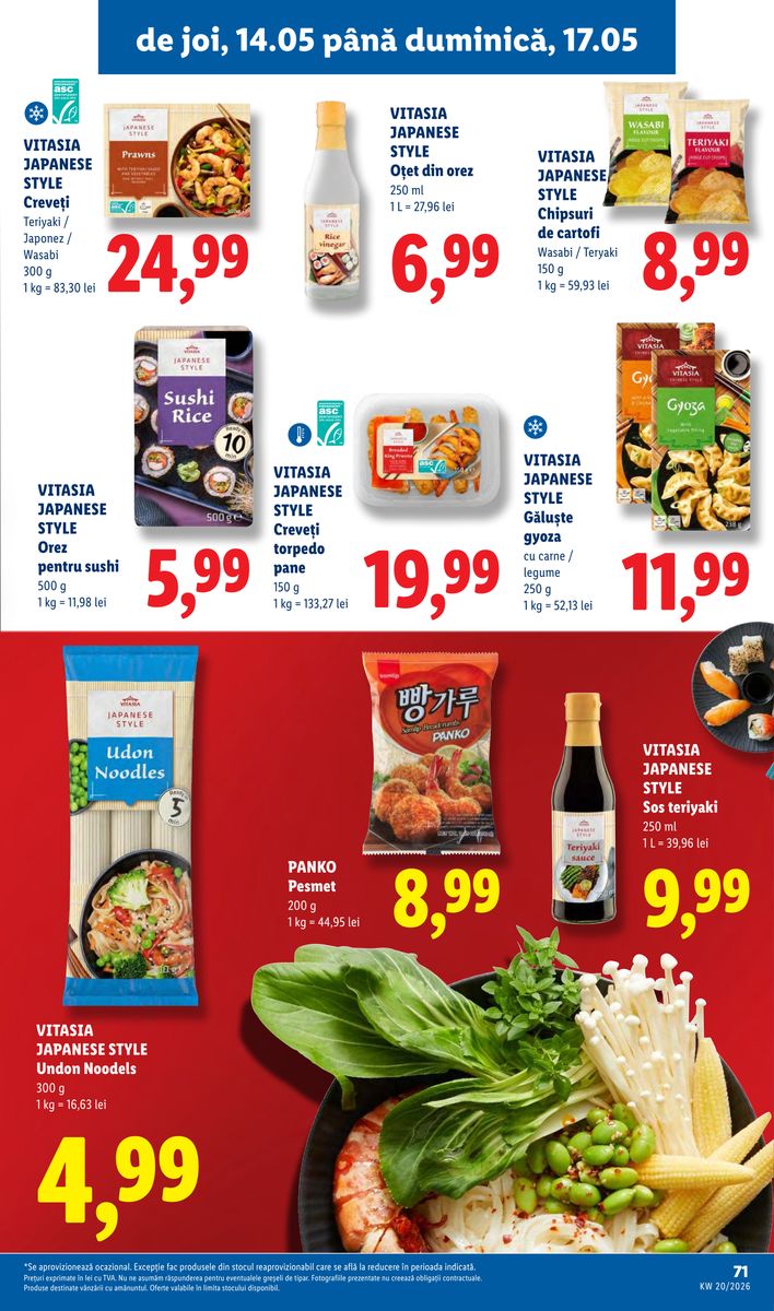 Lidl catalog page 71 — 2026-05-11 to 2026-05-17