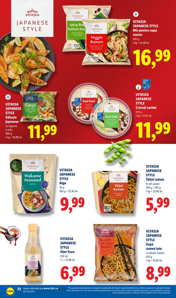 Lidl catalog page 72 — 2026-05-11 to 2026-05-17