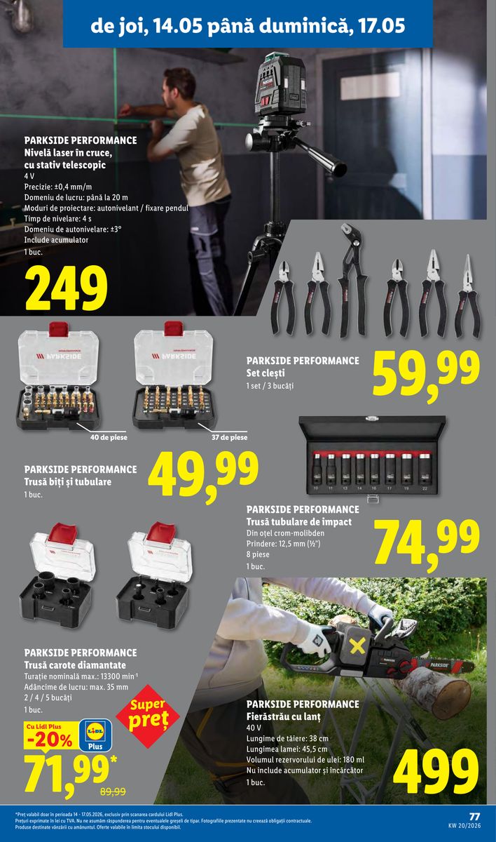 Lidl catalog page 77 — 2026-05-11 to 2026-05-17
