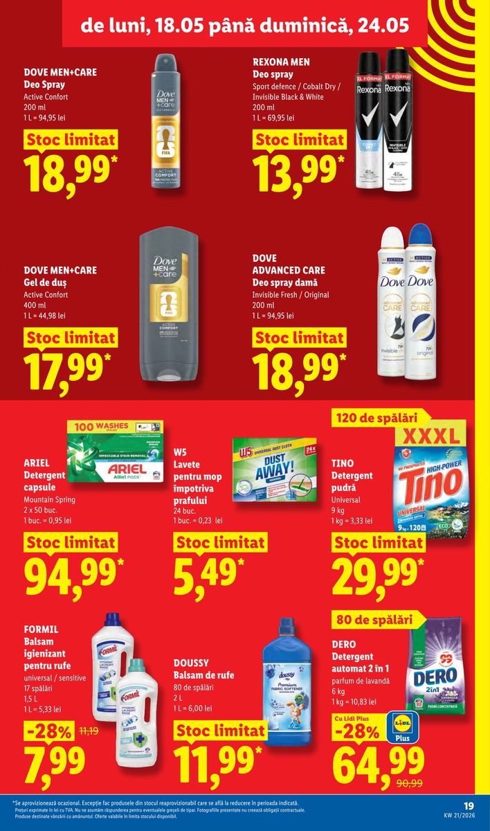 Lidl catalog page 19 — 2026-05-18 to 2026-05-24