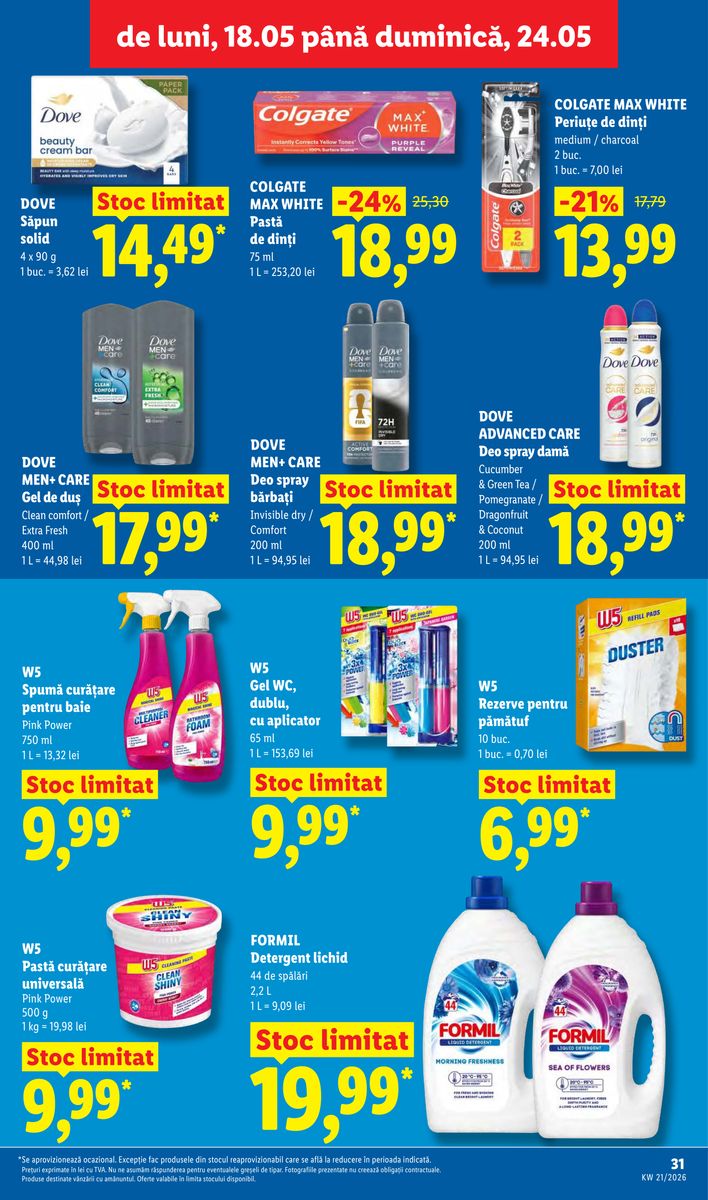 Lidl catalog page 31 — 2026-05-18 to 2026-05-24