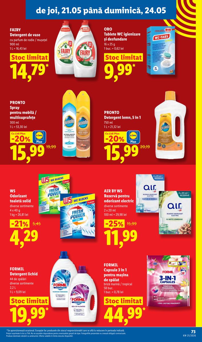 Lidl catalog page 73 — 2026-05-18 to 2026-05-24