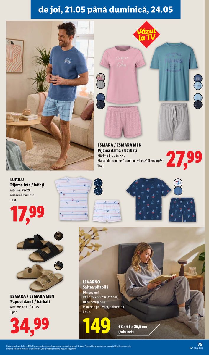 Lidl catalog page 75 — 2026-05-18 to 2026-05-24