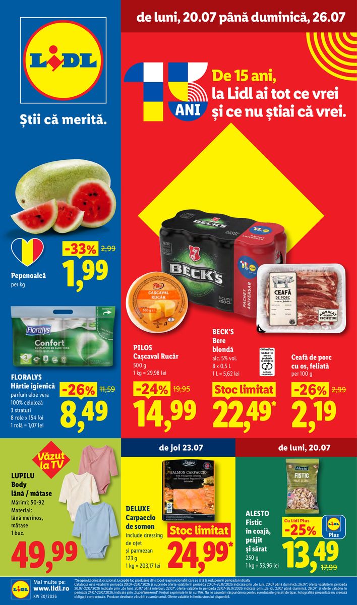 Lidl catalog cover