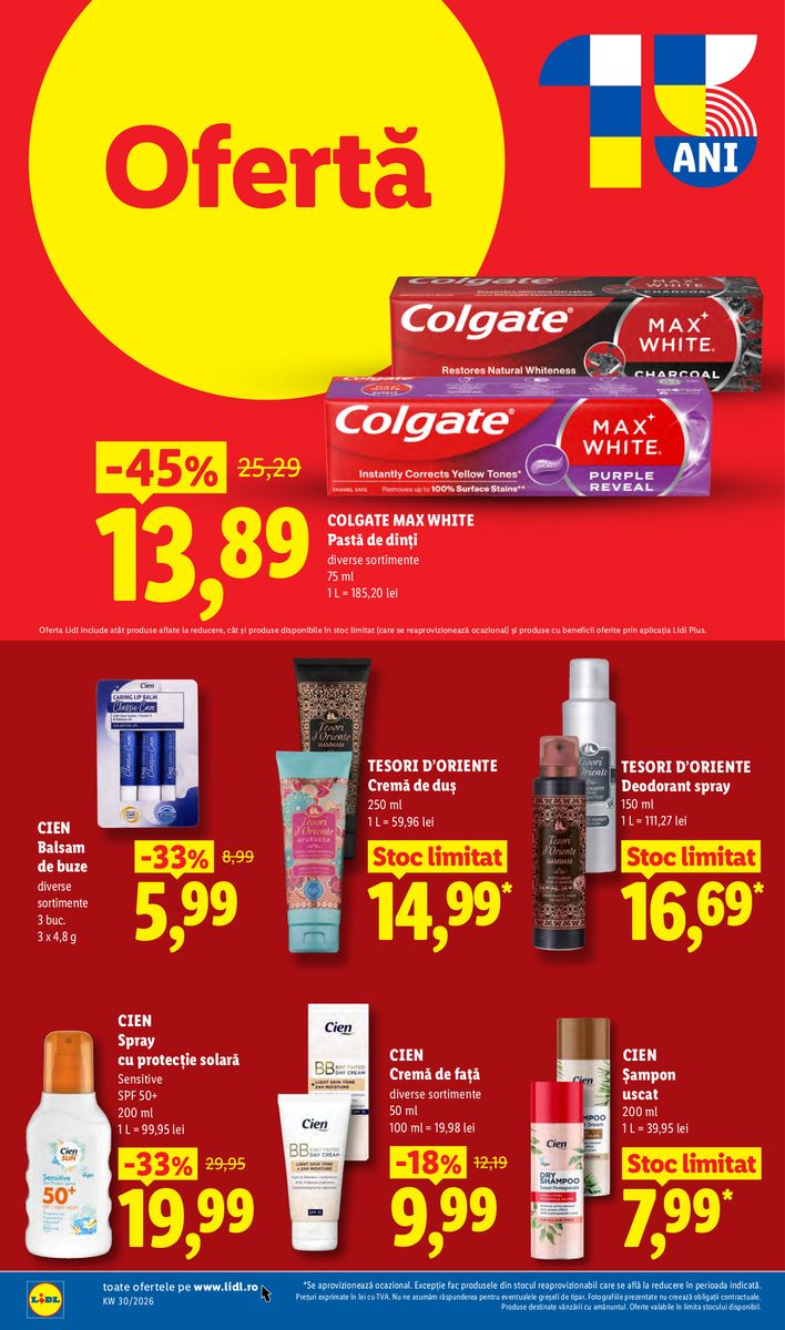 Lidl catalog page 68 — 2026-07-20 to 2026-07-26