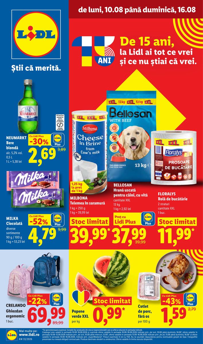 Lidl catalog 2026-08-10 to 2026-08-16