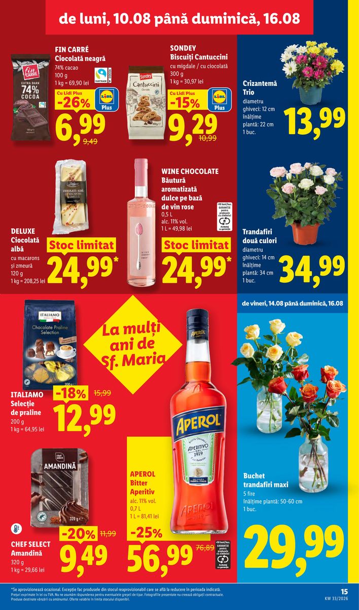 Lidl catalog page 15 — 2026-08-10 to 2026-08-16