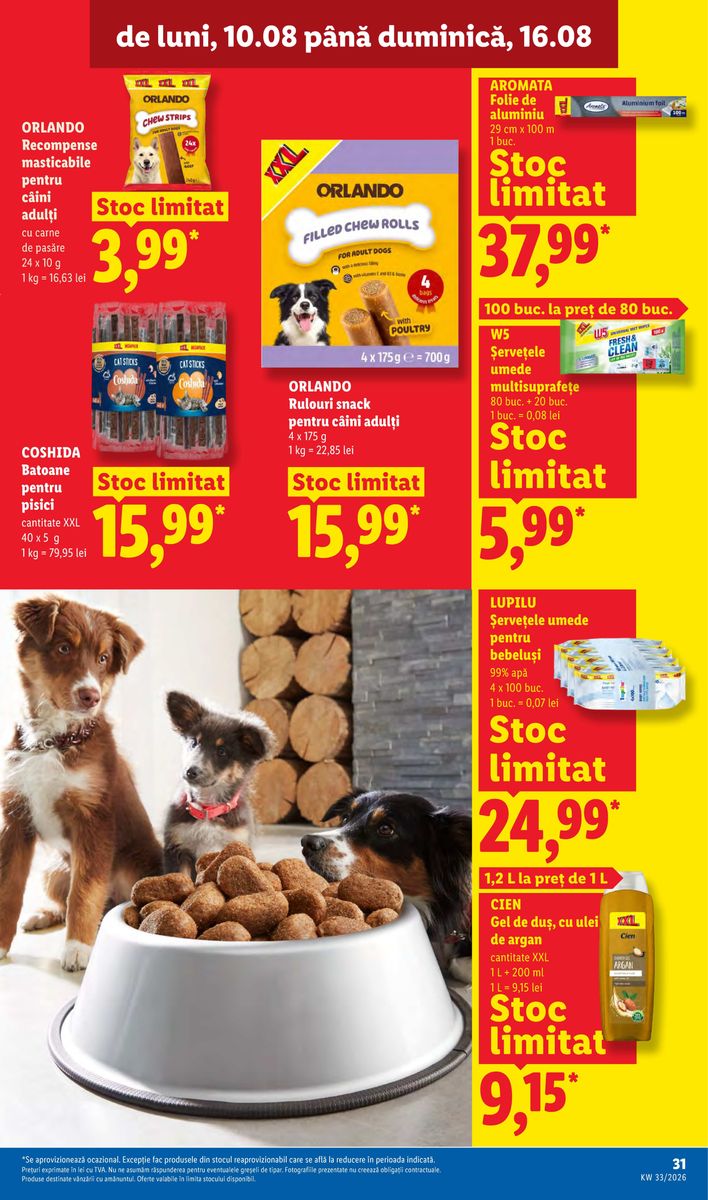 Lidl catalog page 31 — 2026-08-10 to 2026-08-16