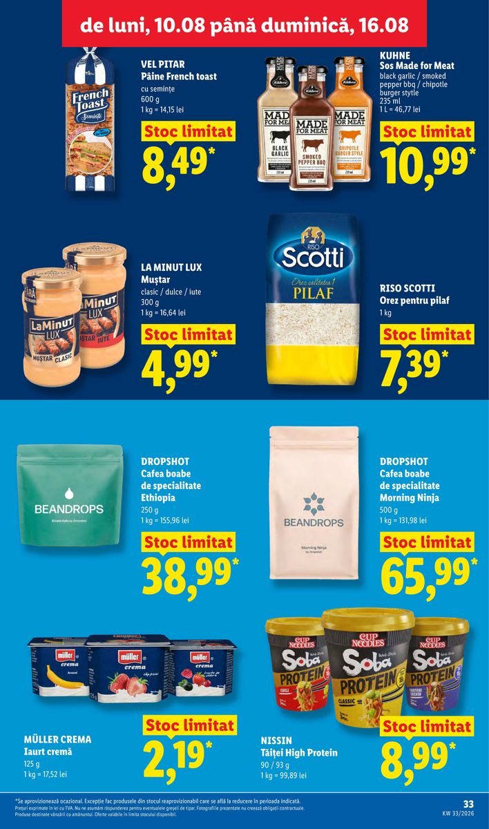 Lidl catalog page 33 — 2026-08-10 to 2026-08-16