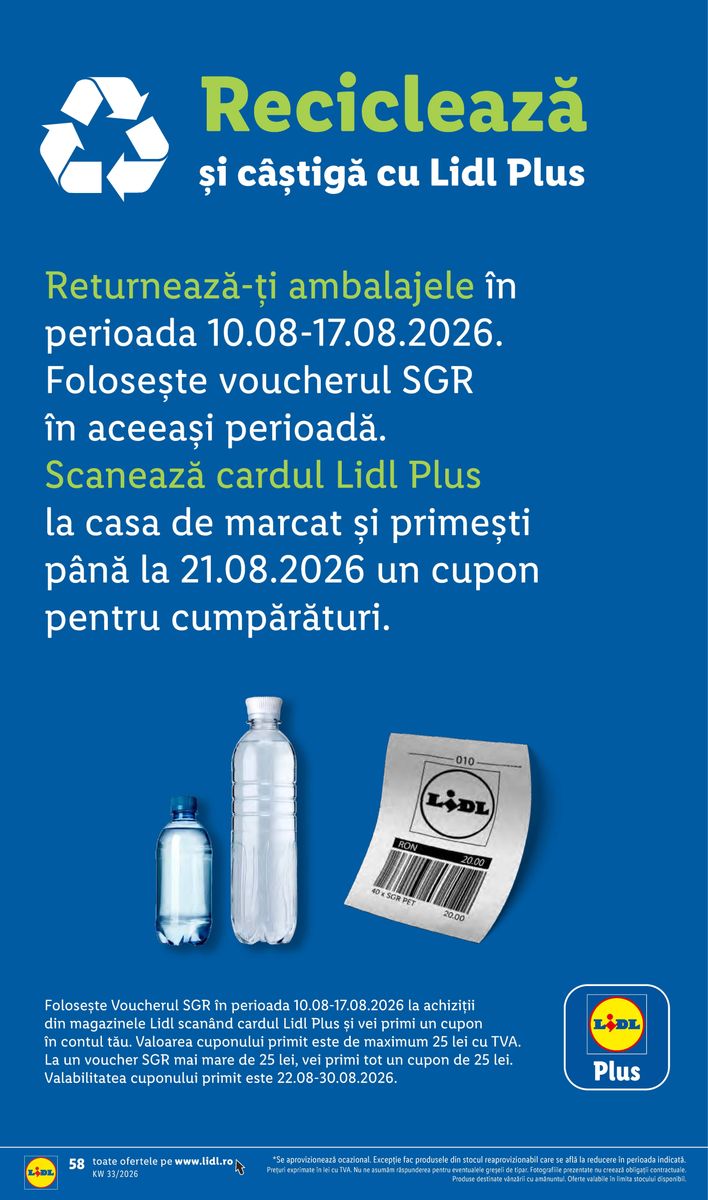 Lidl catalog page 58 — 2026-08-10 to 2026-08-16
