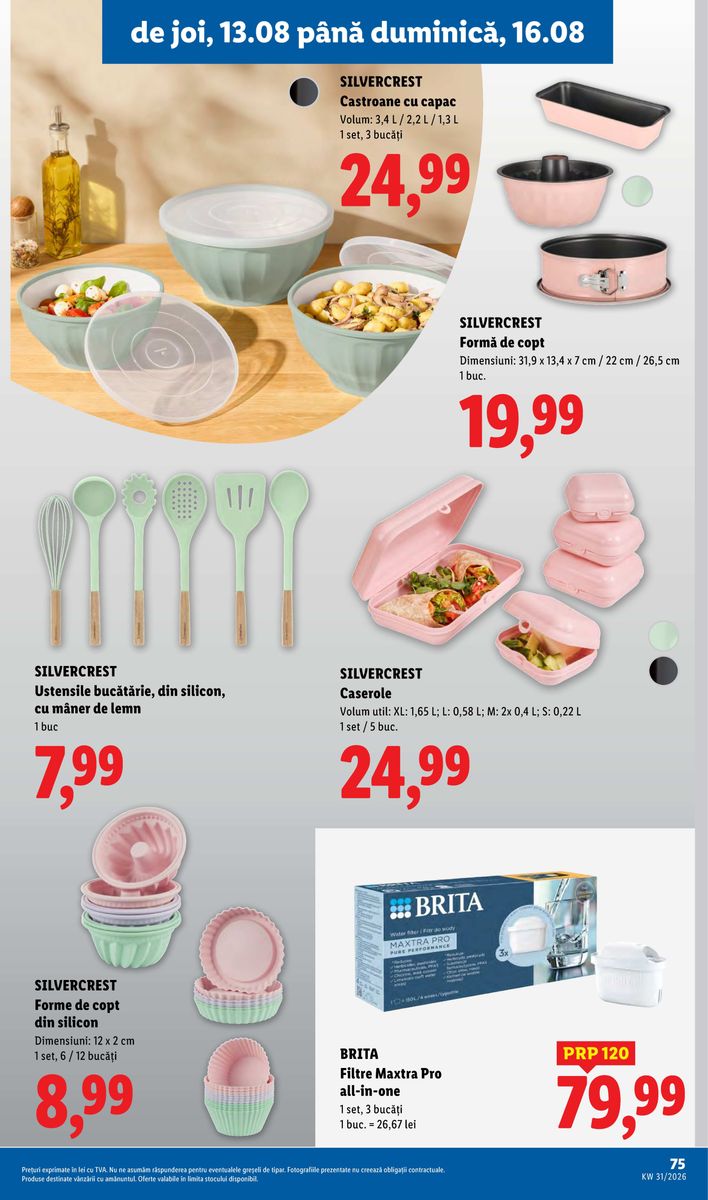 Lidl catalog page 75 — 2026-08-10 to 2026-08-16