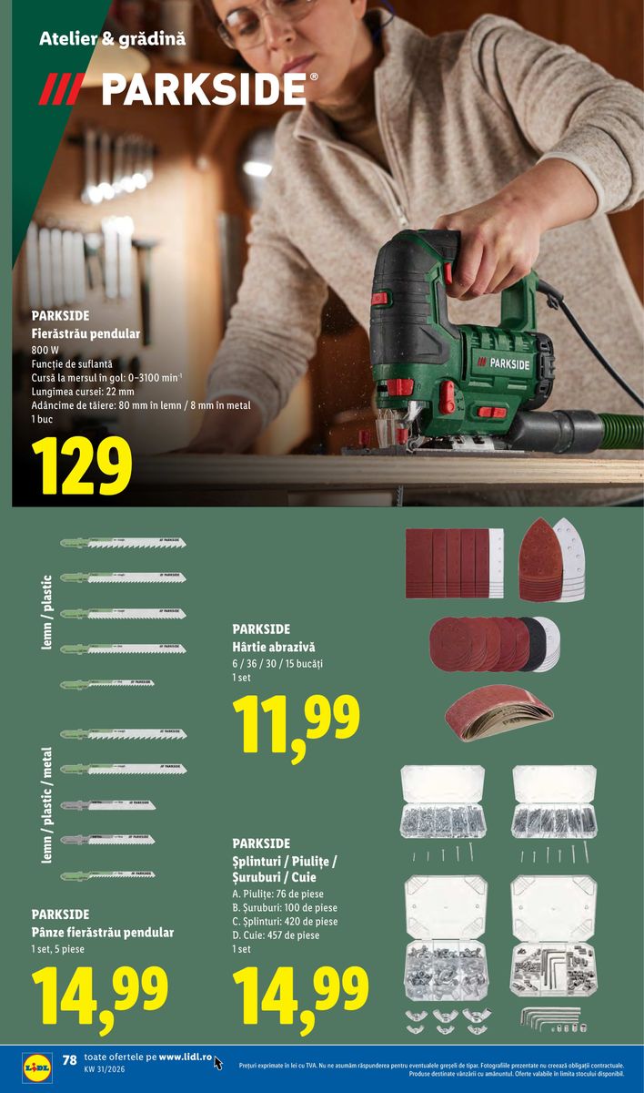 Lidl catalog page 78 — 2026-08-10 to 2026-08-16