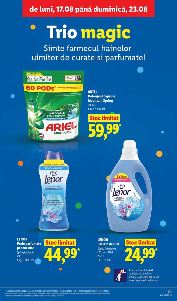 Lidl catalog page 29 — 2026-08-17 to 2026-08-23
