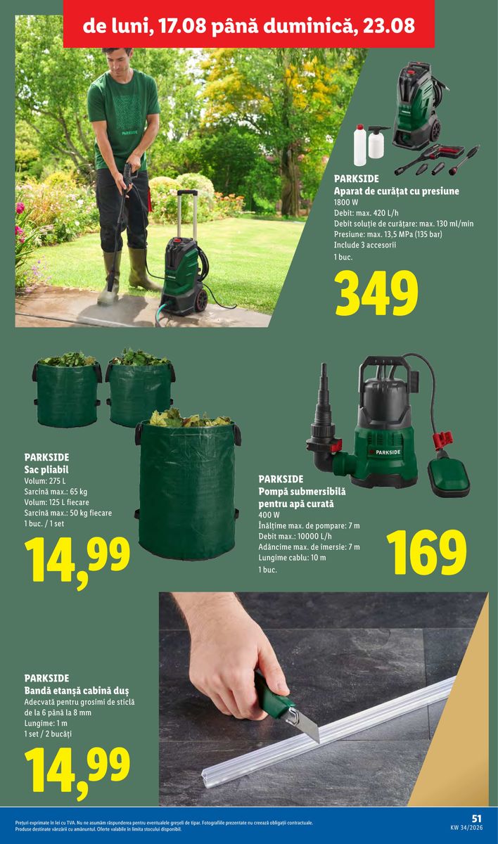 Lidl catalog page 51 — 2026-08-17 to 2026-08-23
