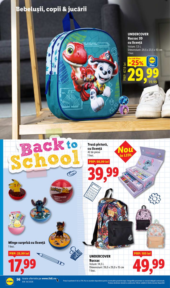 Lidl catalog page 56 — 2026-08-17 to 2026-08-23