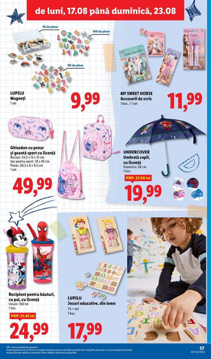 Lidl catalog page 57 — 2026-08-17 to 2026-08-23