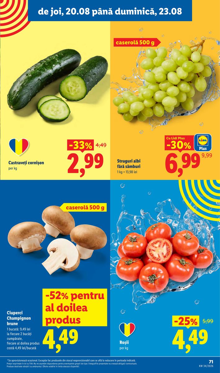 Lidl catalog page 71 — 2026-08-17 to 2026-08-23