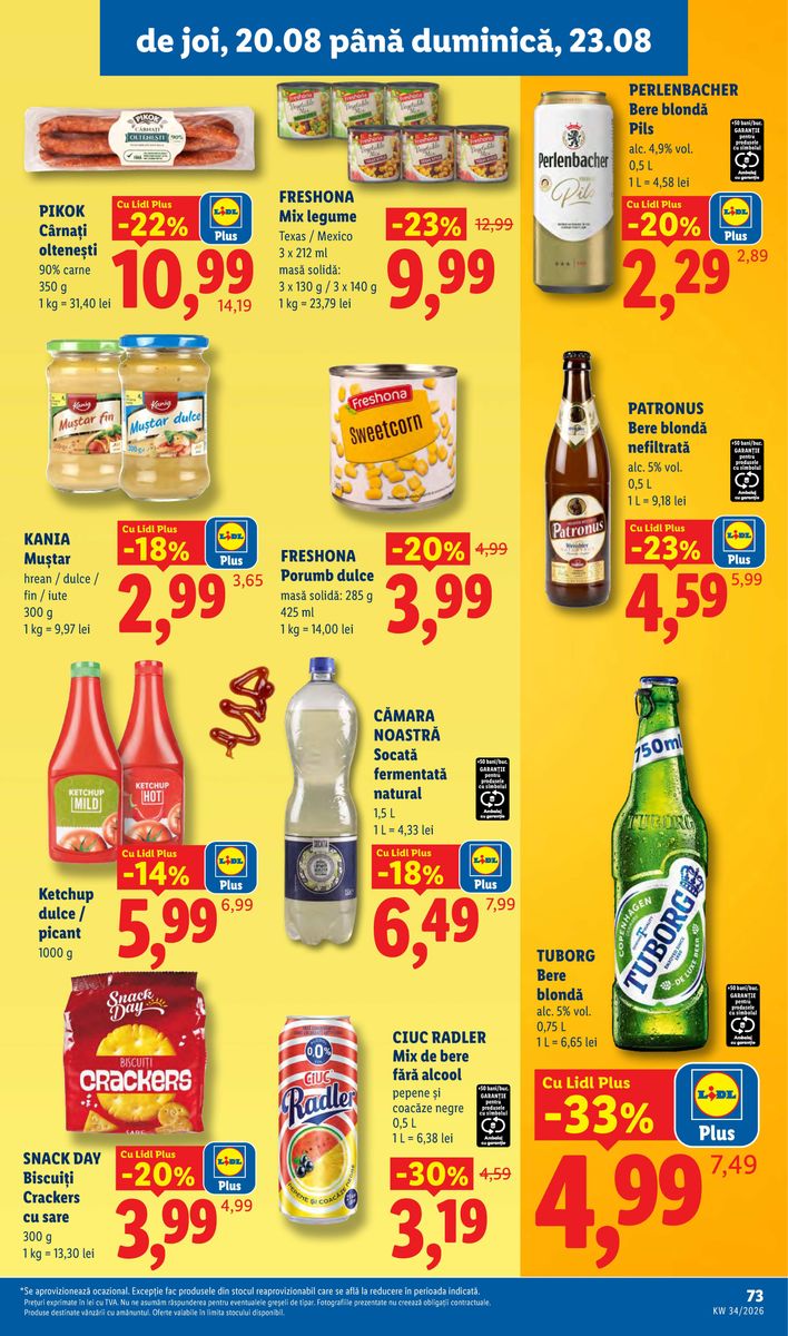 Lidl catalog page 73 — 2026-08-17 to 2026-08-23