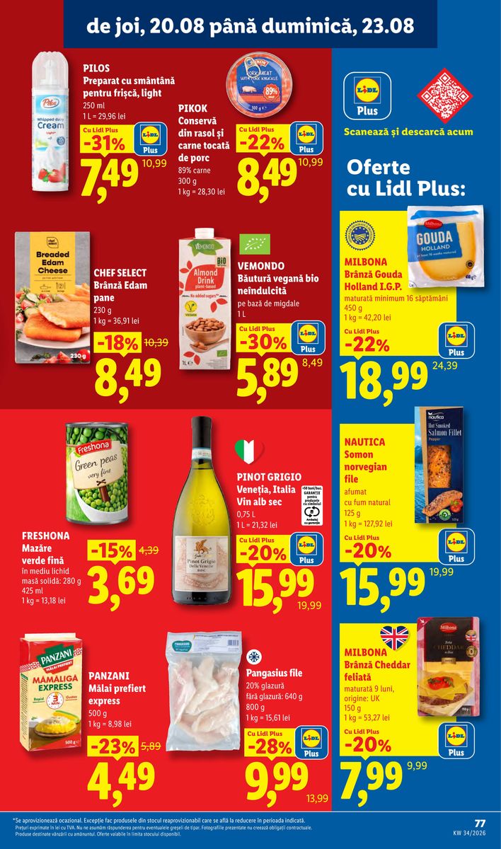 Lidl catalog page 77 — 2026-08-17 to 2026-08-23