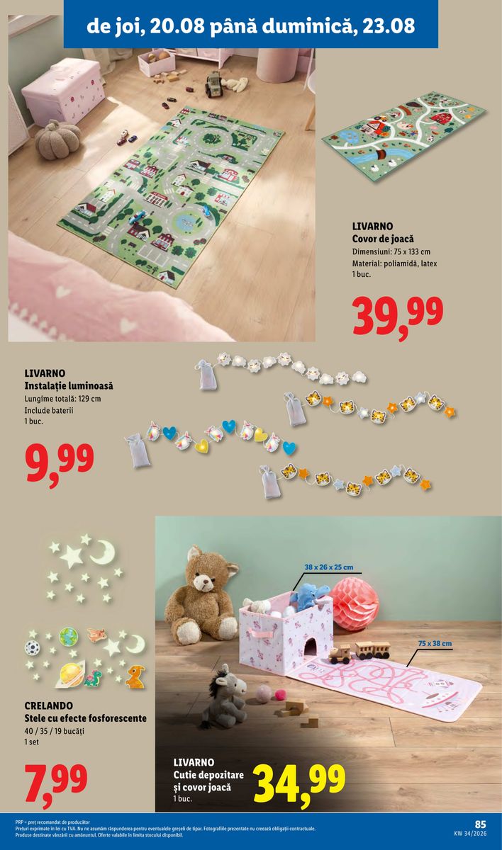 Lidl catalog page 85 — 2026-08-17 to 2026-08-23