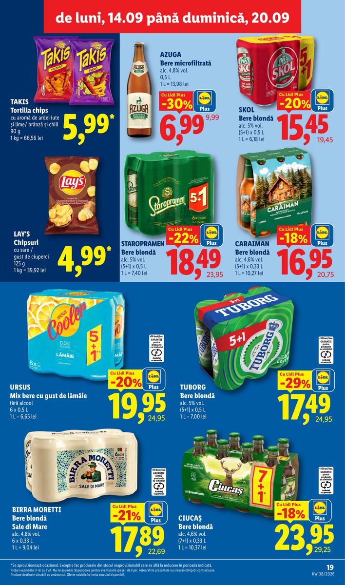 Lidl catalog page 19 — 2026-09-14 to 2026-09-20