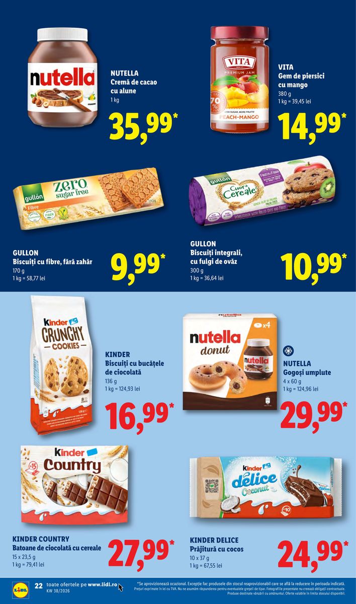 Lidl catalog page 22 — 2026-09-14 to 2026-09-20
