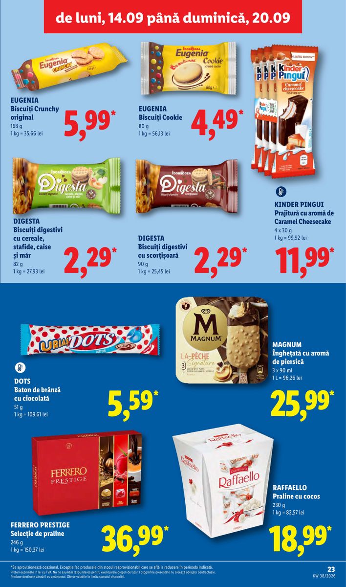 Lidl catalog page 23 — 2026-09-14 to 2026-09-20