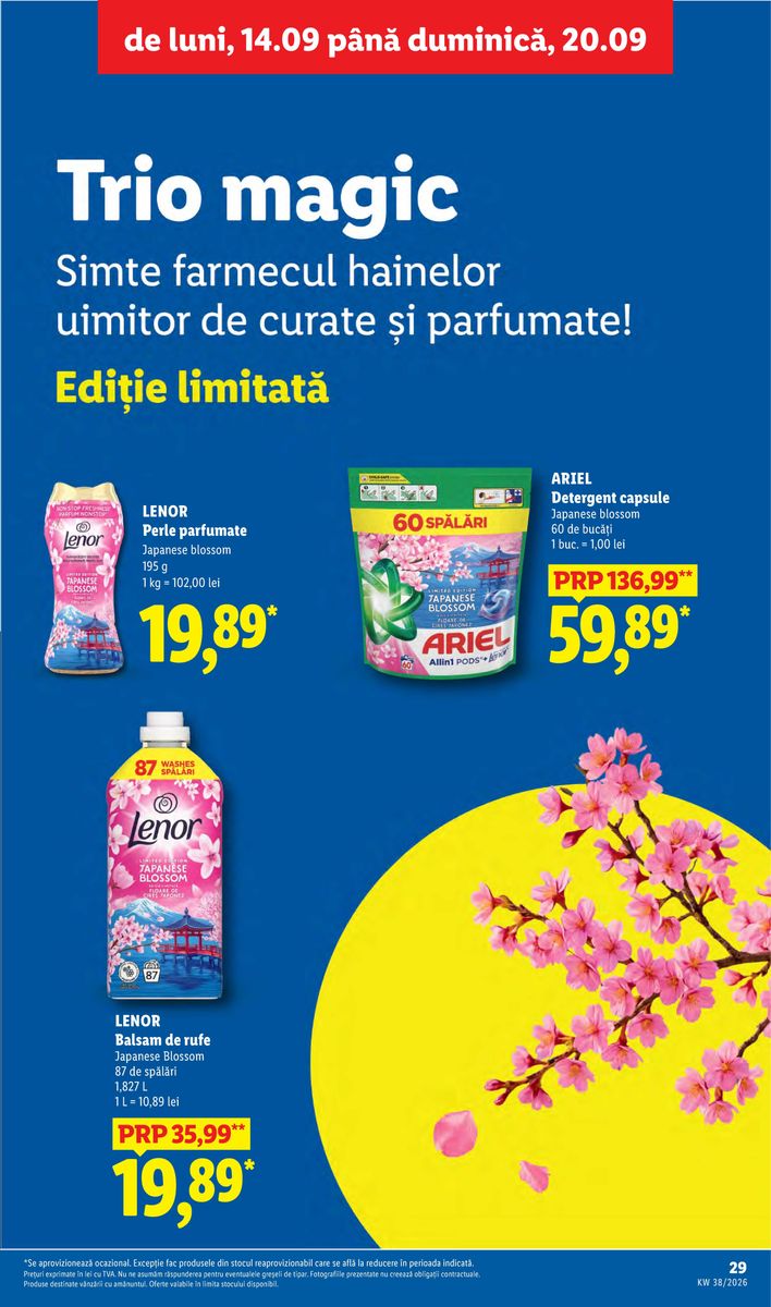 Lidl catalog page 29 — 2026-09-14 to 2026-09-20