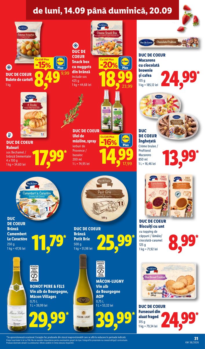 Lidl catalog page 31 — 2026-09-14 to 2026-09-20