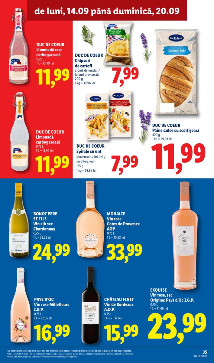 Lidl catalog page 35 — 2026-09-14 to 2026-09-20