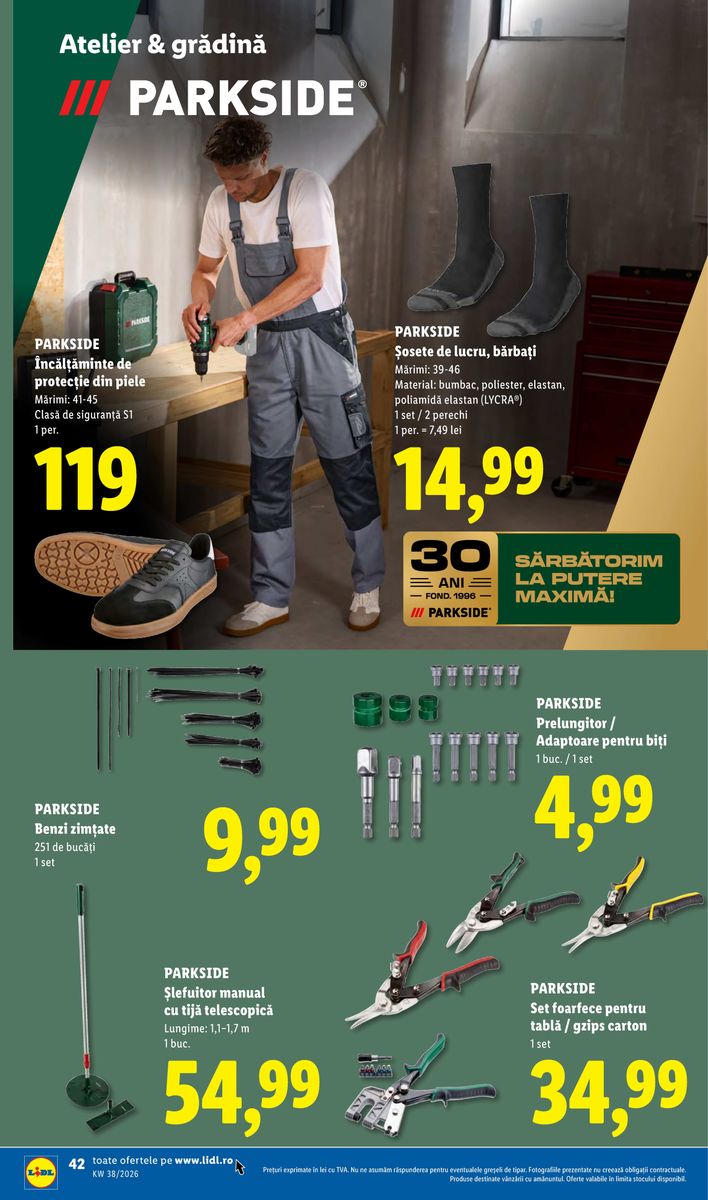Lidl catalog page 42 — 2026-09-14 to 2026-09-20