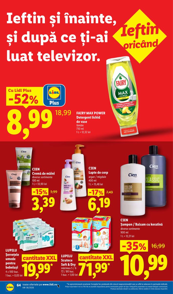 Lidl catalog page 64 — 2026-09-14 to 2026-09-20