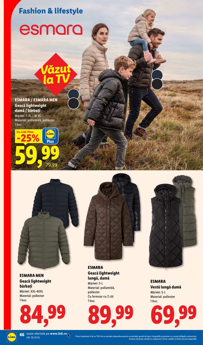 Lidl catalog page 66 — 2026-09-14 to 2026-09-20
