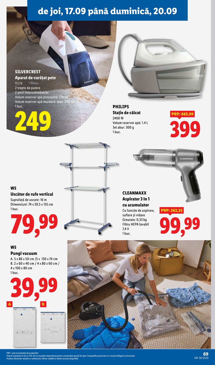 Lidl catalog page 69 — 2026-09-14 to 2026-09-20