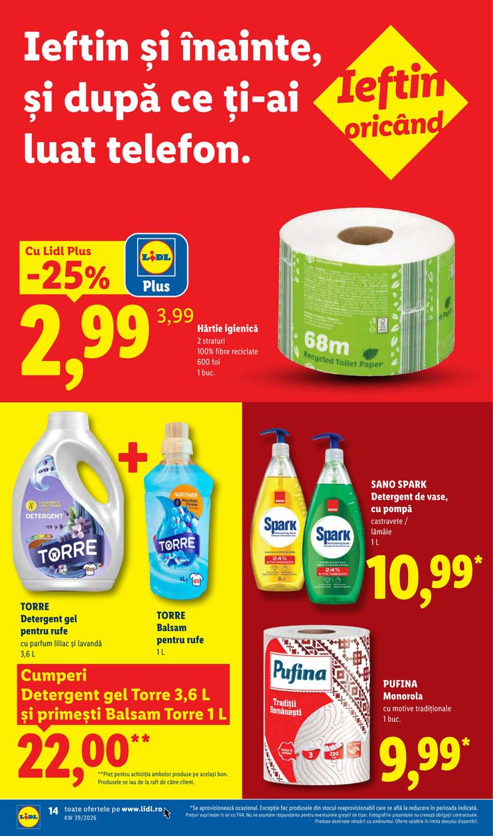 Lidl catalog page 14 — 2026-09-21 to 2026-09-27