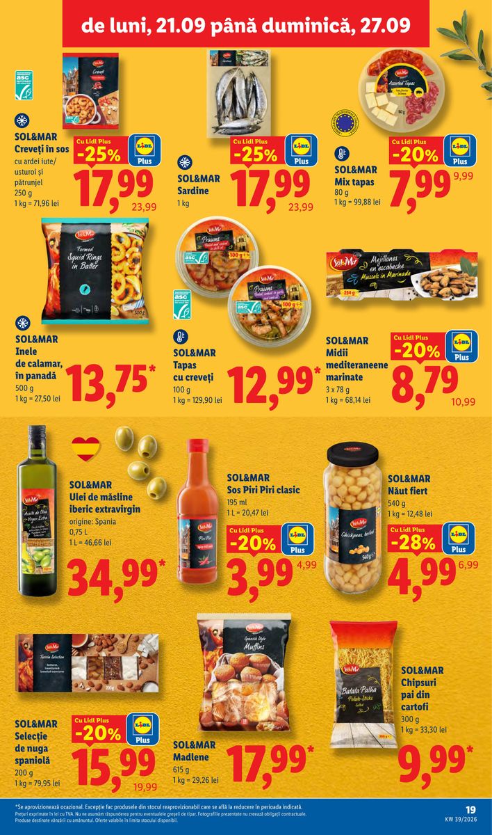 Lidl catalog page 19 — 2026-09-21 to 2026-09-27