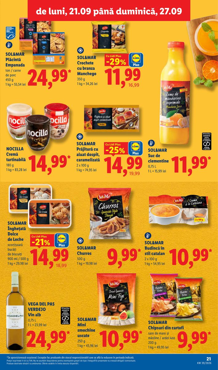 Lidl catalog page 21 — 2026-09-21 to 2026-09-27