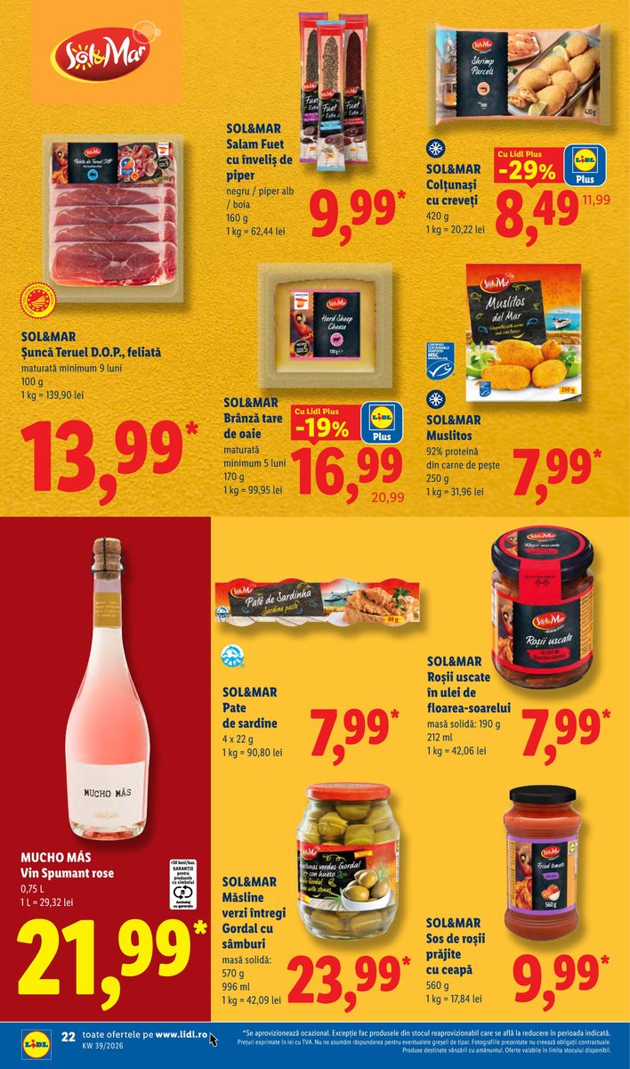 Lidl catalog page 22 — 2026-09-21 to 2026-09-27