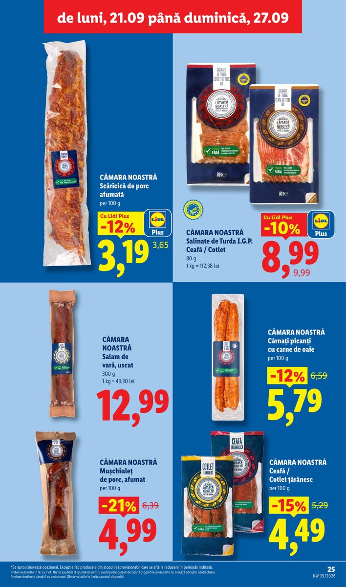 Lidl catalog page 25 — 2026-09-21 to 2026-09-27