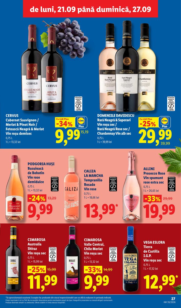 Lidl catalog page 27 — 2026-09-21 to 2026-09-27