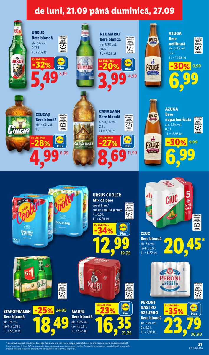 Lidl catalog page 31 — 2026-09-21 to 2026-09-27