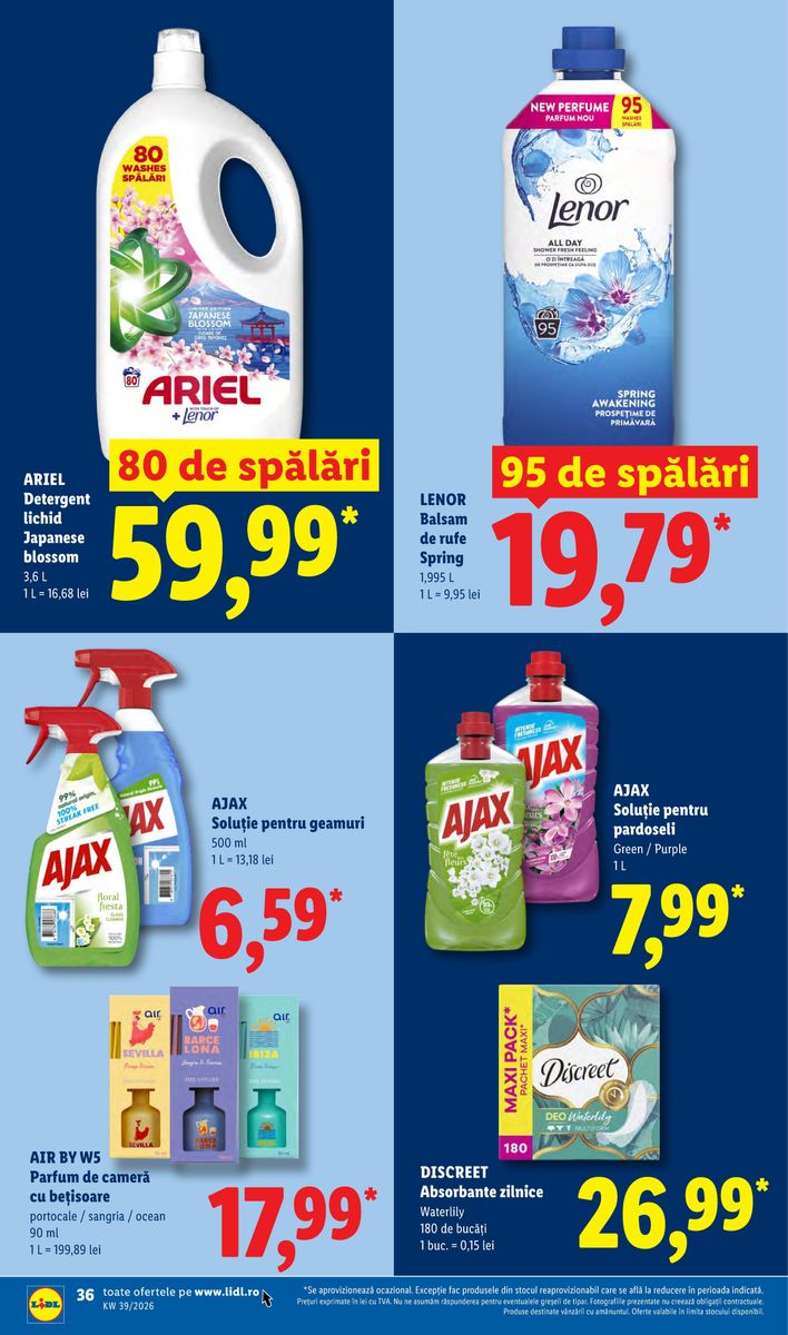 Lidl catalog page 36 — 2026-09-21 to 2026-09-27