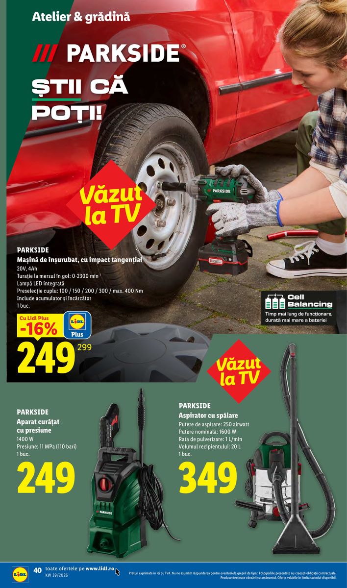 Lidl catalog page 40 — 2026-09-21 to 2026-09-27