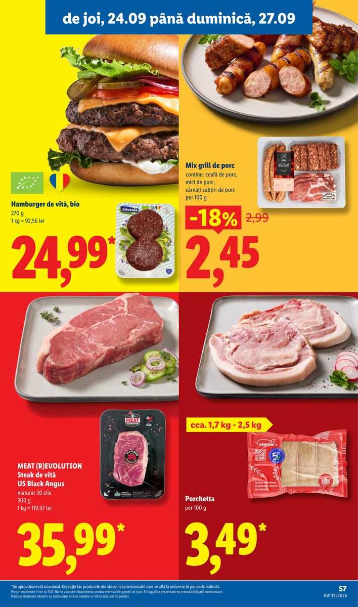 Lidl catalog page 57 — 2026-09-21 to 2026-09-27