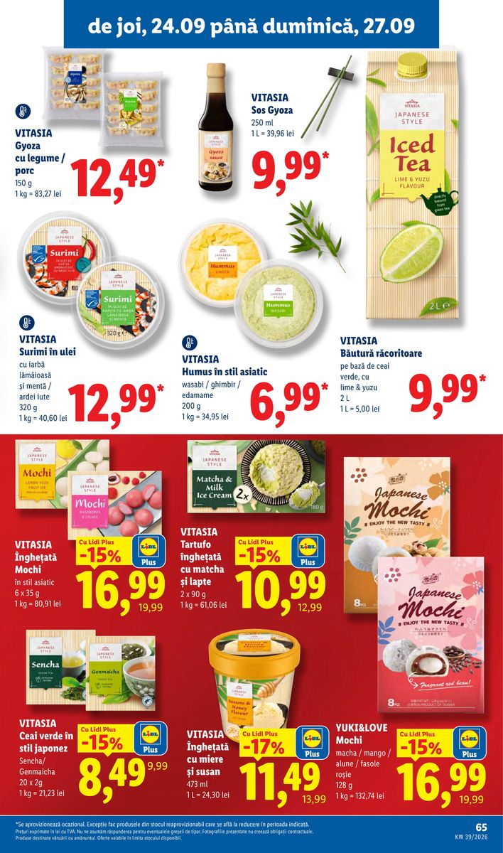 Lidl catalog page 65 — 2026-09-21 to 2026-09-27