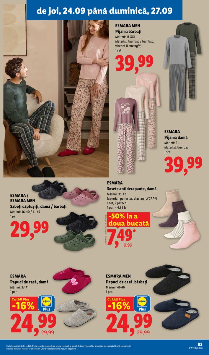 Lidl catalog page 83 — 2026-09-21 to 2026-09-27