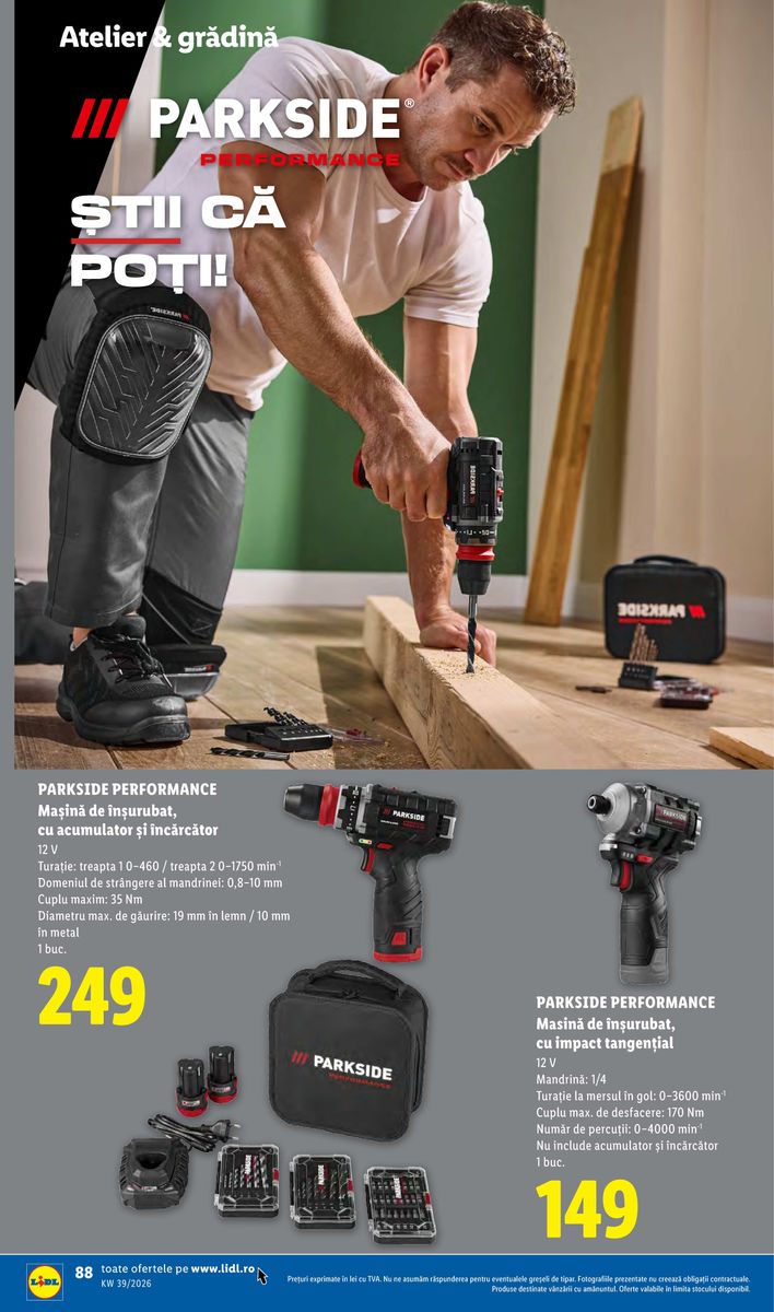 Lidl catalog page 88 — 2026-09-21 to 2026-09-27