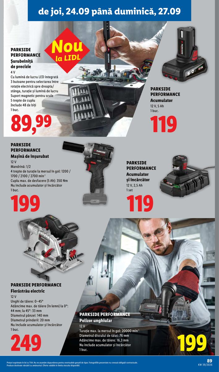 Lidl catalog page 89 — 2026-09-21 to 2026-09-27